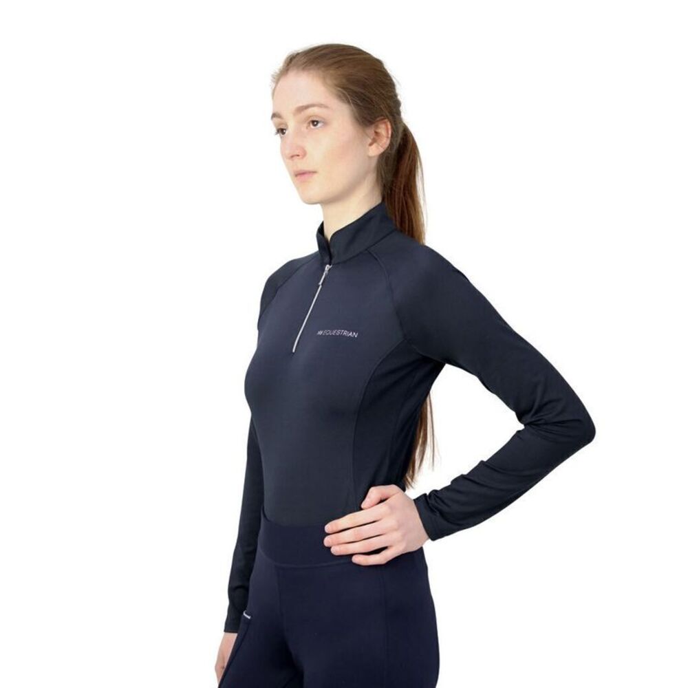 Hy Womens/Ladies Synergy Sports Top / Navy